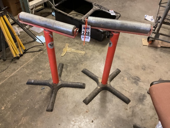 2 Roller Support Stands