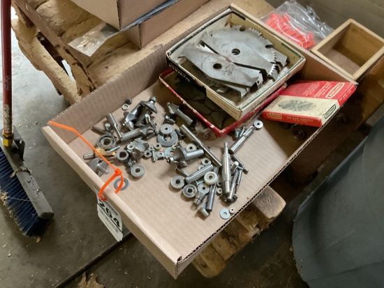 Box Lot, Dado Sets, Router Bits