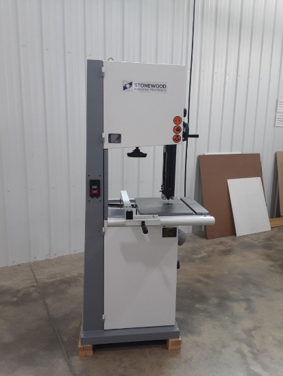 New Unused Stonewood Model STO-SBW4300A 17" Bandsaw, 220 Volt 1 Phase, Dalton, Ohio