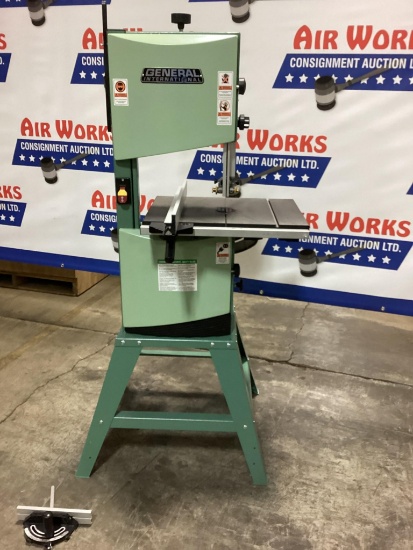 New Unused General Model 90-040 M1 12" Bandsaw, 120 Volt 3 Phase, Dalton, Ohio