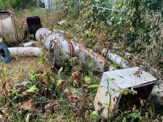 Cyclone And Dust Collection Pipe