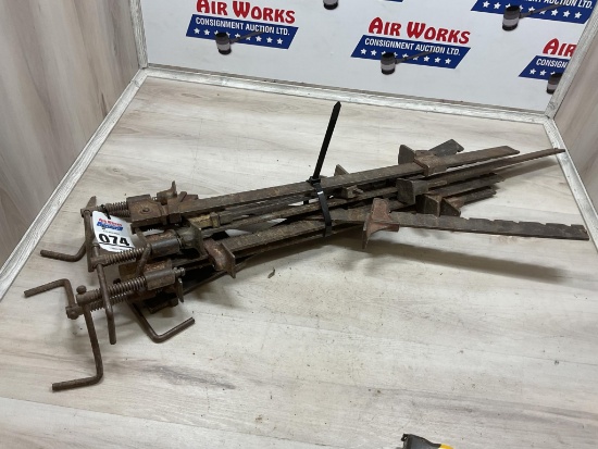 7 - 30" Wetzler Bar Clamps