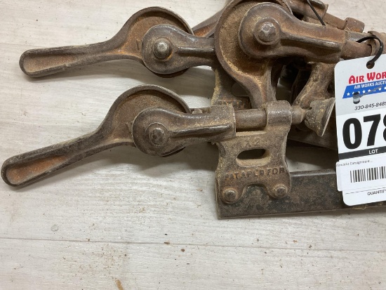 5 Handy Mfg. Bar Clamps, 2-18" and 3-14"