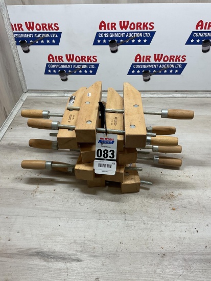 5 - 12" Champion Tool Wooden Clamps