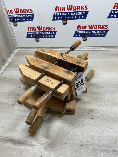 5 - 12" Champion Tool Wooden Clamps