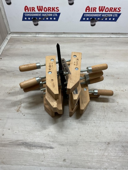 5 - 6" Champion Tool Wooden Clamps
