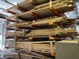 Trim and Molding On The Third Tier Of Rack, Up to 16' Long and Various Wood Species