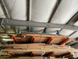Trim and Molding On The Fifth Tier Of Rack, Up to 16' Long and Various Wood Species