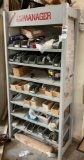 Storage Cabinet With Contents, Misc Screws And Bolts