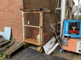 Enclosed Propane Tank Storage Cart