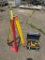 New Unused SKLP Self-Leveling Rotary Laser Level with Batteries, Receiver, Tripod, Grade Rod