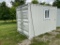 New Unused 12' Shipping Container With End Doors, Side Door, Window, Fork Pockets