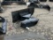 New Unused GIYI Model GY-TXC Snow Plow Mini Excavator Attachment, Hydraulic Tilt