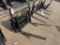 New Unused GIYI Mini Skid Loader Forks Attachment with Side Shift with 30
