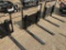New Unused GIYI Mini Skid Loader Forks Attachment with 30