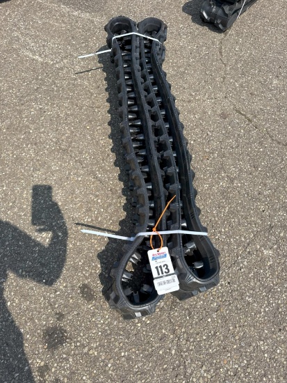 New Unused Miva Mini Excavator Rubber Tracks, Fits 1 to 3 Ton Excavator