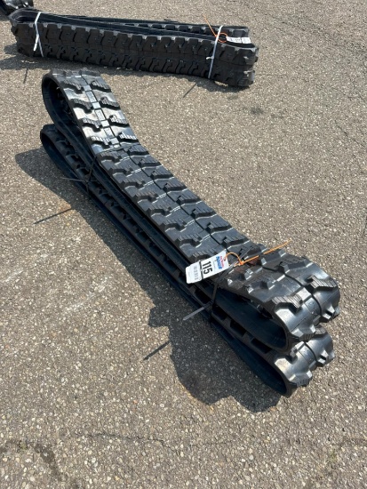 New Unused Miva Mini Excavator Rubber Tracks, Fits 1 to 3 Ton Excavator