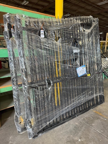 New Unused SKLP Model SK-14L 14' Bi-Parting Wrought Iron Gate