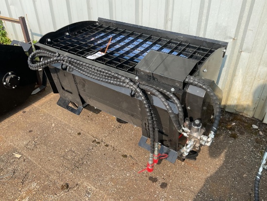 New Unused GIYI Model GY-M48 Mixing Bucket skid Loader Attachment, 48" Wide