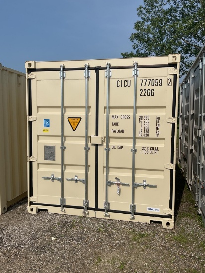 New I Trip Multi Door 20' Shipping Container, End Door And 2 Side Doors