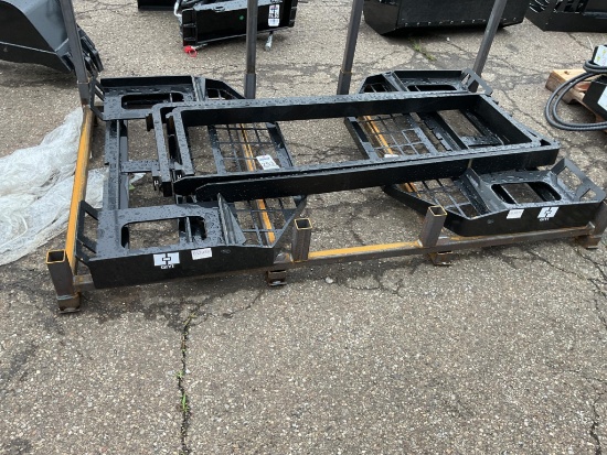 New Unused GIYI Pallet Forks Skid Loader Attachment with 60" Forks