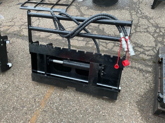 New Unused GIYI Mini Skid Loader Forks Attachment with Side Shift with 30" Forks