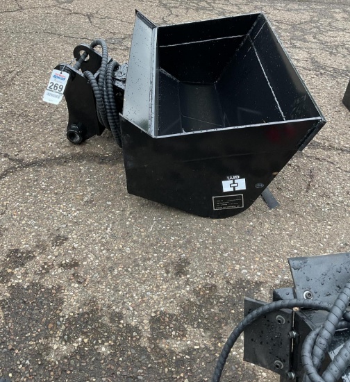 New Unused GIYI Model GY-D5T Hydraulic Tilt Bucket Excavator Attachment