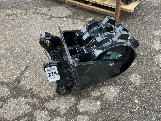 New Unused GIYI Model GY-W307 Compaction Wheel Excavator Attachment, Fit to 307 excavator