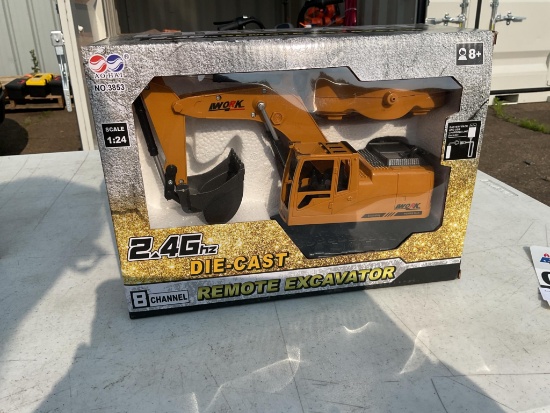 New Unused Remote Control Excavator Toy