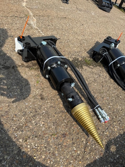 New Unused MIVA Wood Splitter Mini Excavator Attachment