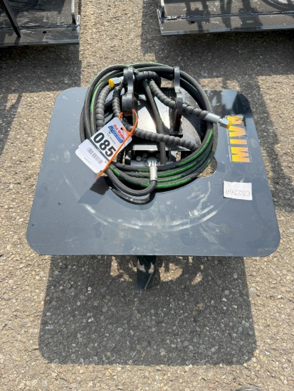 New Unused Miva Mower Mini Excavator Attachment