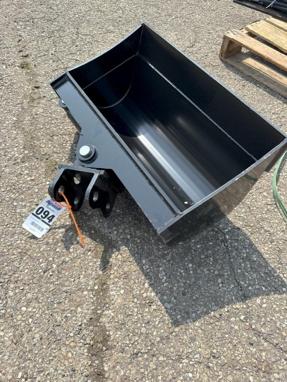 New Unused Miva Hydraulic Tilt Bucket Mini Excavator Attachment