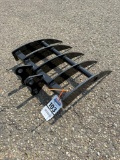 New Unused Miva Rake Mini Excavator Attachment