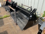 New unused GIYI Model GY-KH72F 4 in 1 Skid Loader Bucket Attachment, 72