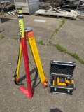 New Unused SKLP Self-Leveling Rotary Laser Level with Batteries, Receiver, Tripod, Grade Rod