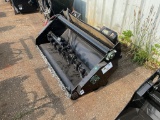 New Unused GIYI Model GY-FM57 Flail Mower Skid Loader Attachment, 72