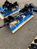 New Unused GIYI Hydraulic Auger Skid Loader Attachment With 8