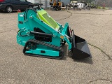 New Unused MMS Model MS36CJ Mini Tracked Skid loader, 13.5 Hp Gas Engine, 40