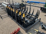 New Unused GIYI Model GY-GLC72C Log Grabble Skid Loader Attachment, 72