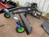 New Unused GIYI Model GY-GR87 Grader Blade Skid Loader Attachment, 87