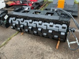 New Unused GIYI Model GY-CW59 Vibratory Compaction Roller Skid Loader Attachment, 59
