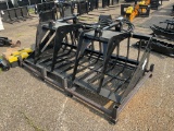 New Unused GIYI Model GY-HWG72 Skeleton Grabble Bucket Skid Loader Attachment, 72