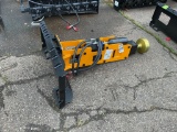 New Unused GIYI Model 680 Post Driver Skid Loader Attachment