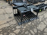 New Unused GIYI Model GY-HWG44C Skeleton Grabble Bucket Mini Skid loader Attachment, 44