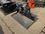 New Unused GIYI Model GY X-PG44C Grabble Bucket Mini Skid Loader Attachment, 44