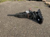 New Unused GIYI Model GY-P45 Breaker Hammer Mini Skid Loader Attachment