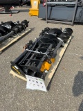 New Unused Miva 8 Pc Mini Excavator Attachment Set,