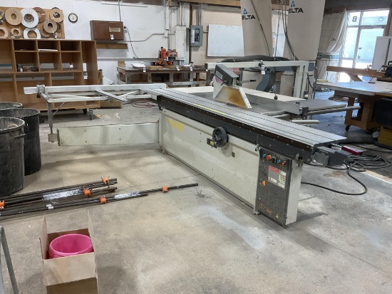 Robland Model Z320 Sliding Table Saw, 10' Cross Cut, 220 Volt,