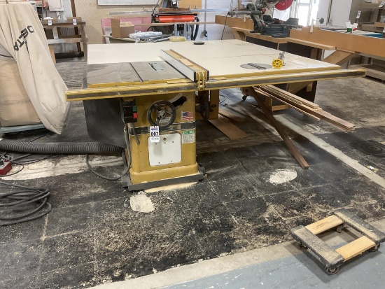 Powermatic Model 66 Tilting Arbor Table Saw with T Square Fence
