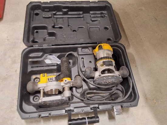Dewalt Router With Plunge and Fixed Bases, 120 Volt